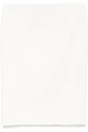 Nº21 Twill-weave midi skirt