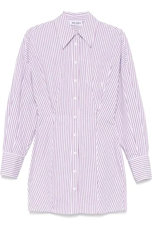 The Attico Striped shirt dress
