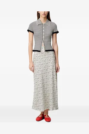 Claudie Pierlot Striped polo top