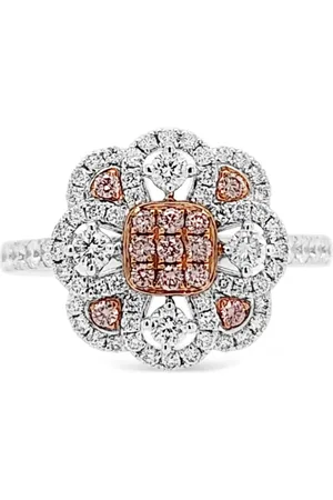 HYT Jewelry 18K white gold and platinum diamond ring