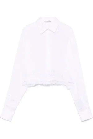 ERMANNO SCERVINO Lace-detailed shirt