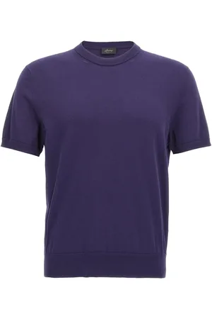 BRIONI Fine-knit T-shirt