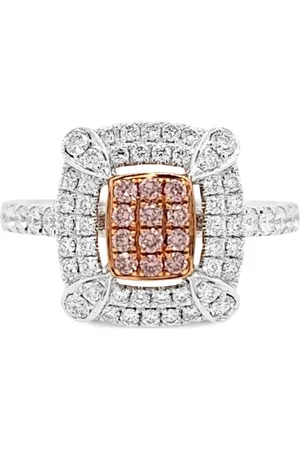 HYT Jewelry 18K white gold and platinum diamond ring