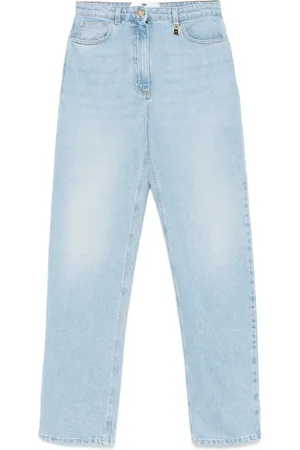 Elisabetta Franchi Padlock-detail jeans