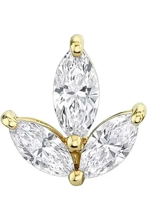 Anita 18K yellow Amelia diamond single earring