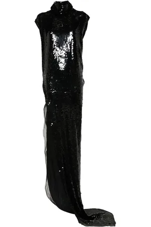 Rick Owens Edfu T sequined maxi dress