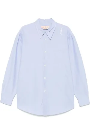 Marni Logo-embroidered shirt