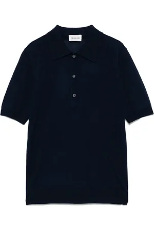 P.A.R.O.S.H. Fine-knit polo top