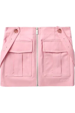 OFF-WHITE Cargo mini skirt