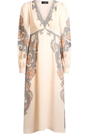 Etro Year of Snake midi dress