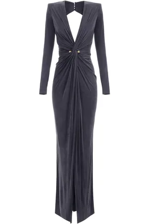 Elisabetta Franchi Draped knot detailing dress