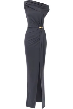 Elisabetta Franchi Jersey asymmetric dress