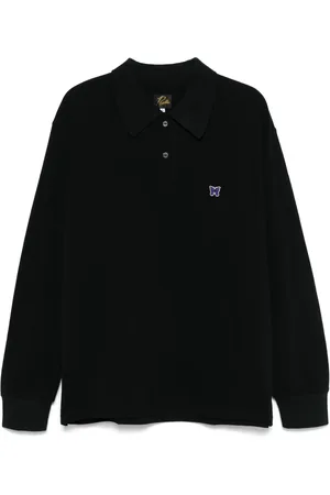 Pins & Needles Embroidered-logo polo shirt