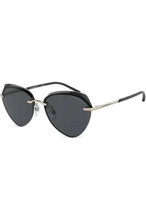 Emporio Armani Geometric-frame sunglasses