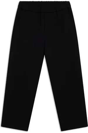 VERSACE Logo patch trousers