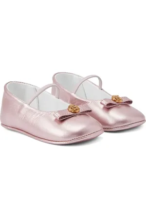 VERSACE Medusa plaque ballerinas
