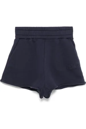 Autry Jersey-texture track shorts