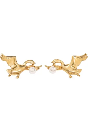 Moschino Goose earrings