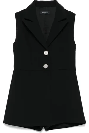 MONNALISA Peak-lapels romper
