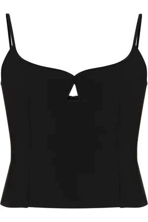 Paris Georgia Marlo sweetheart-neck top