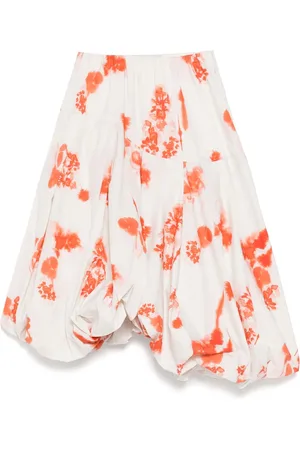 Lee Mathews Fleur print skirt