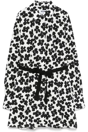 Msgm Floral-print mini dress