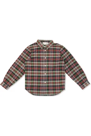 BONPOINT Checkered shirt