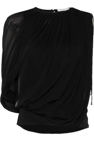 Lanvin Draped jersey top