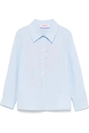 PUCCI Junior Embroidered shirt