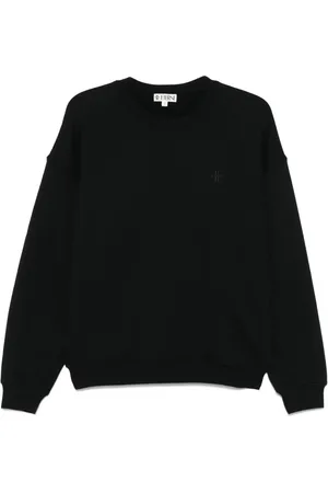 ÉTERNE Embroidered-logo sweatshirt