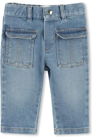 Chloé Patch-pocket jeans