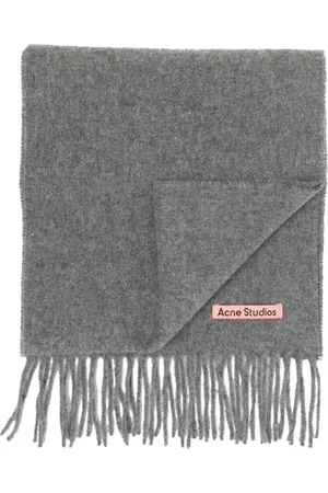 Acne Studios Fringed wool scarf