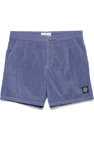 Stone Island Compass-motif swim shorts