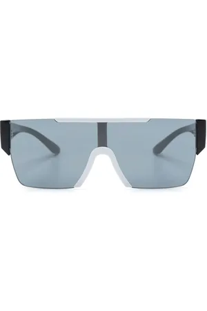 Burberry Shield-frame tinted sunglasses
