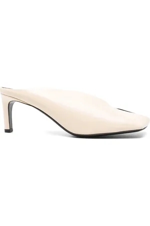 Jil Sander 75mm leather mules