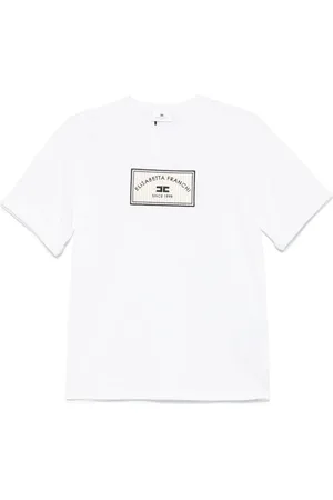 Elisabetta Franchi Logo-patch T-shirt