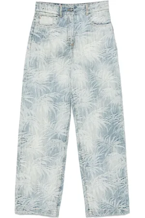 Palm Angels Palms jacquard jeans