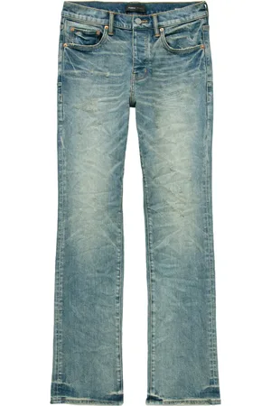 Purple Brand Vintage Indigo Destroy Boot "Vintage Indigo"