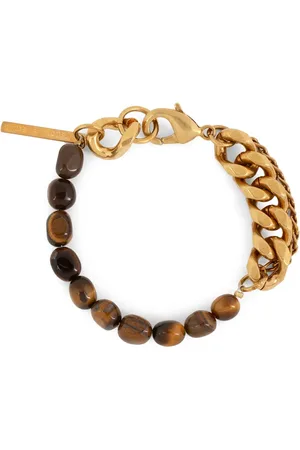 DRIES VAN NOTEN Stone chain bracelet