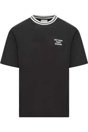 Drôle de Monsieur Slogan-print T-shirt
