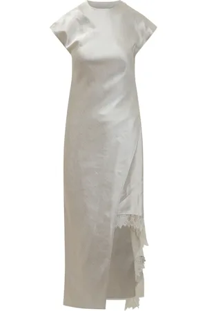 J.W.Anderson Asymmetric layered maxi dress