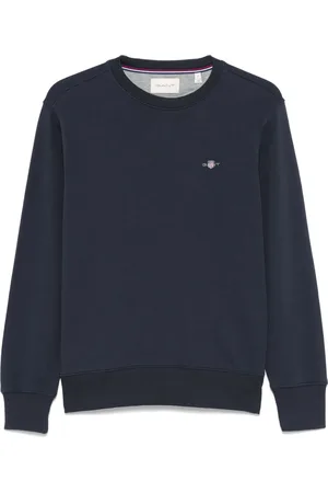 GANT Shield-motif crew-neck sweatshirt