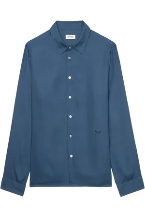 Zadig & Voltaire Logo-embroidered shirt