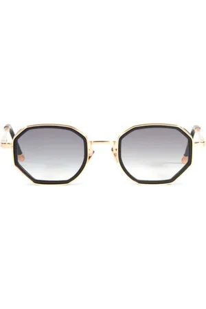 John Dalia Geometric-frame sunglasses