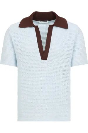 Jil Sander V-neck polo shirt