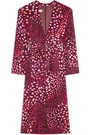 DRIES VAN NOTEN Tailored belted dress