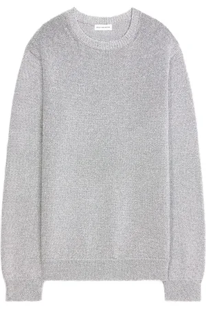 DRIES VAN NOTEN Metallic-threaded sweater