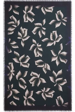 DRIES VAN NOTEN Printed cotton scarf
