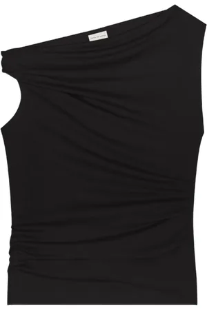 DRIES VAN NOTEN Off-shoulder jersey top