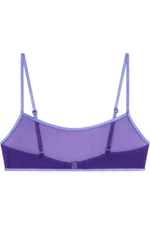 DRIES VAN NOTEN Semi-sheer bra top
